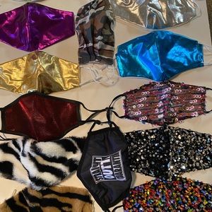 One non medical decorative face mask